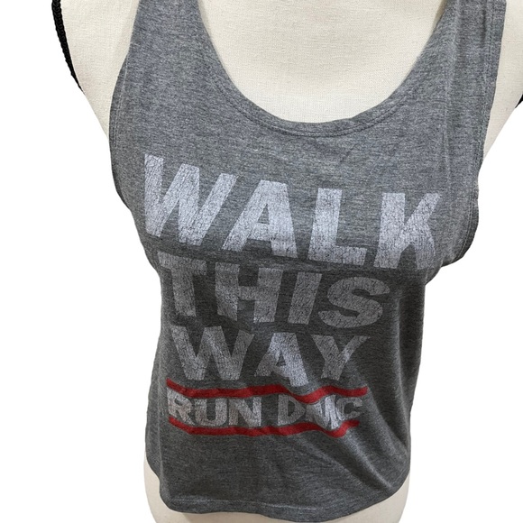 RUN DMC BRAVADO CROP TANK - Picture 1 of 4